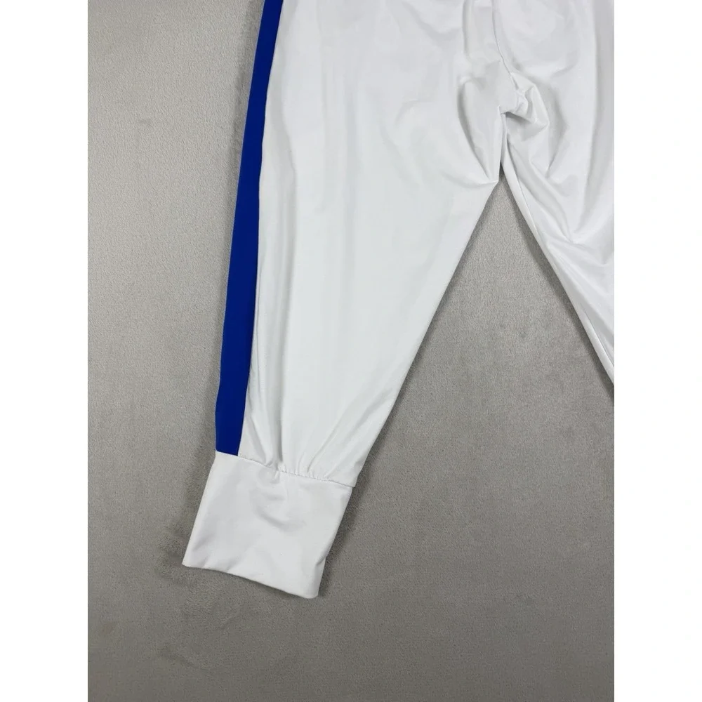 Fabletics Victoria Pants Short Contrast Tuxedo Track Pants Women's Size L